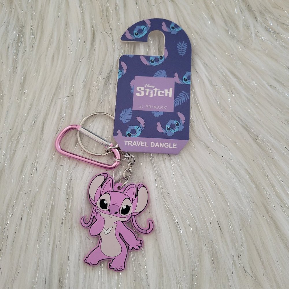 Stitch Angel Keychain